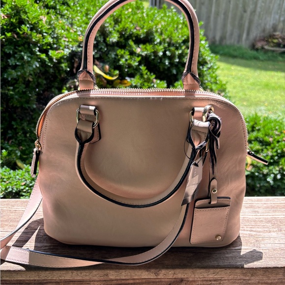 The Limited Handbags - The Limited Elegant Light Pink Leather Handbag/Shoulder Bag/Crossbody NWT